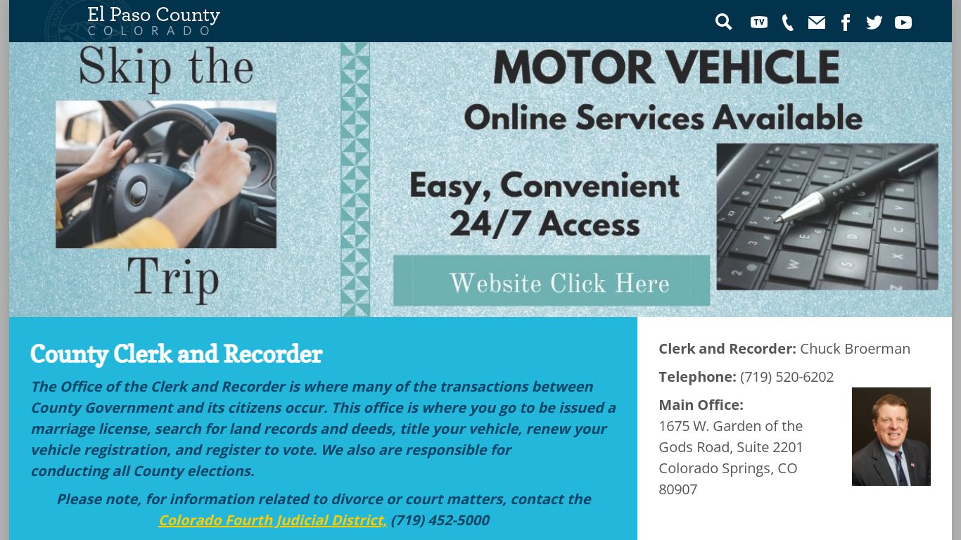 County Clerk and Recorder - El Paso County Clerk and Recorder